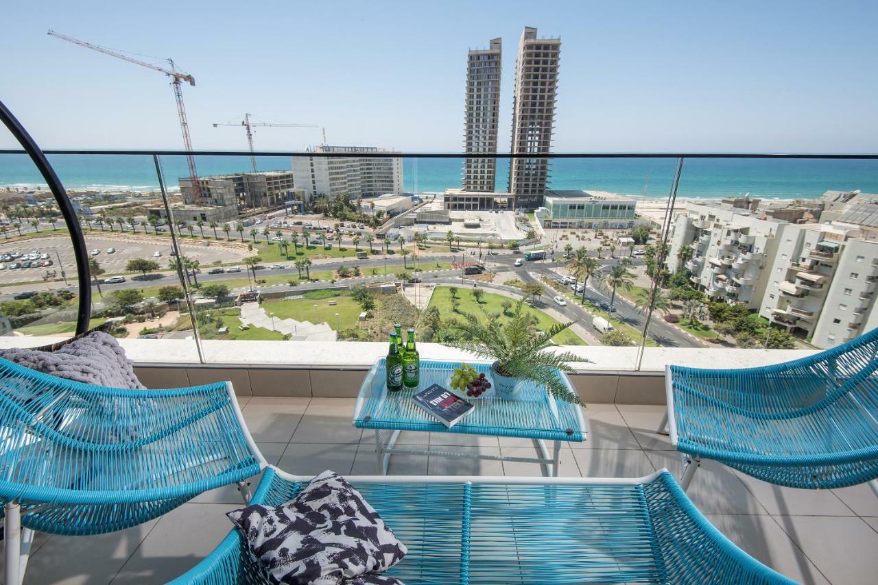 Bat Yam Luxery 5Br Sea View Suite Dış mekan fotoğraf